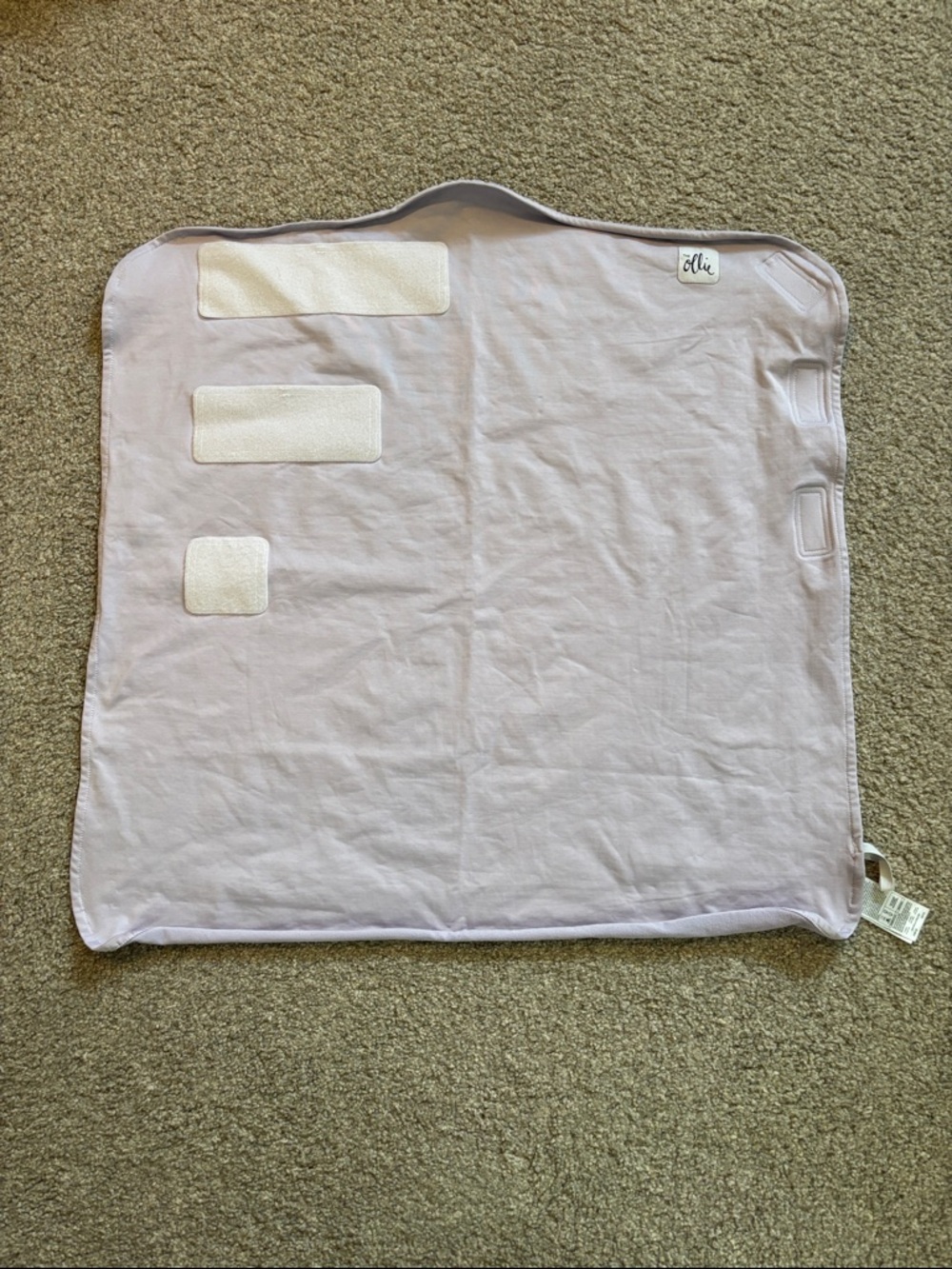 OlliElla Light Lavender Swaddle Blanket